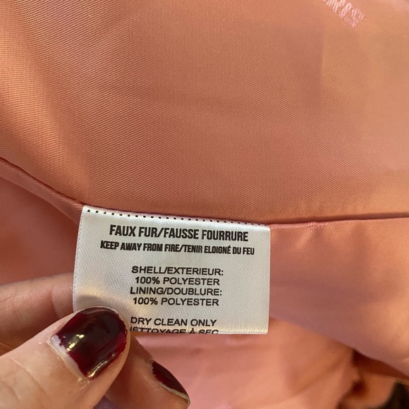 Apparis Faux Fur Coat, size small - Picture 6 of 6